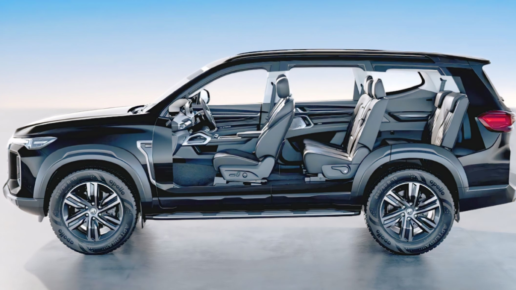 MG Majestor 2026 luxury interior dashboard and sunroof features